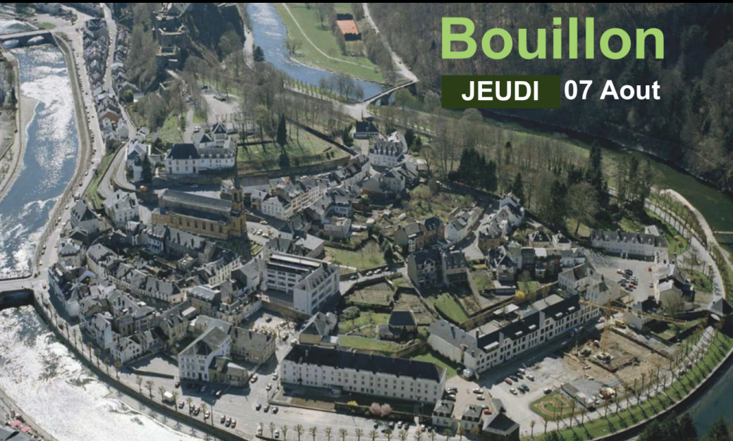 BOUILLON - château, rapaces et fromages