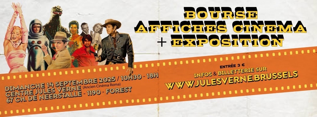 Bourse Affiche de Cinéma + Expositions