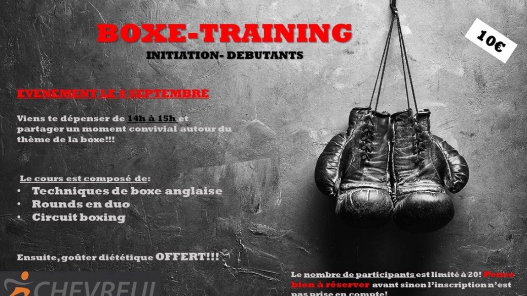 Boxe training débutant
