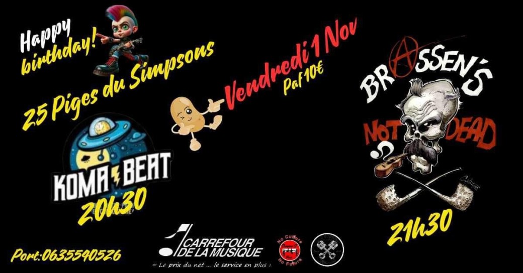 BRASSEN'S NOT DEAD - 25 ans du Simpson - 