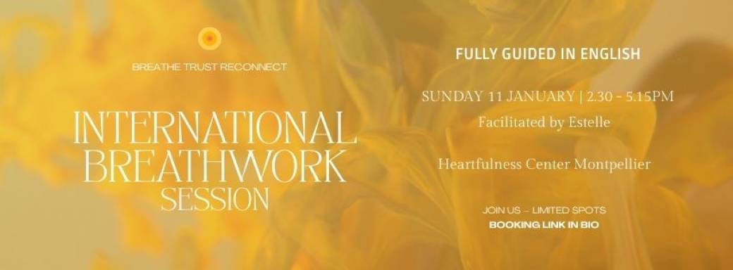 Breathe Trust Reconnect | International Breathwork Session Montpellier