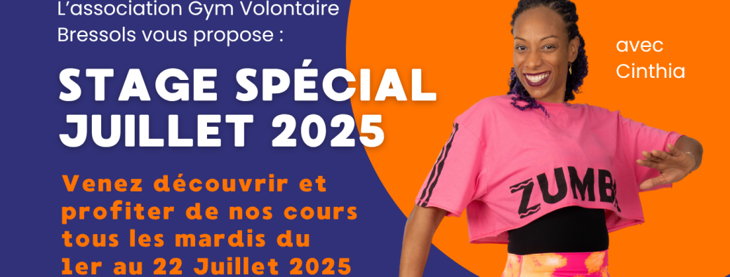 STAGE JUILLET 2025