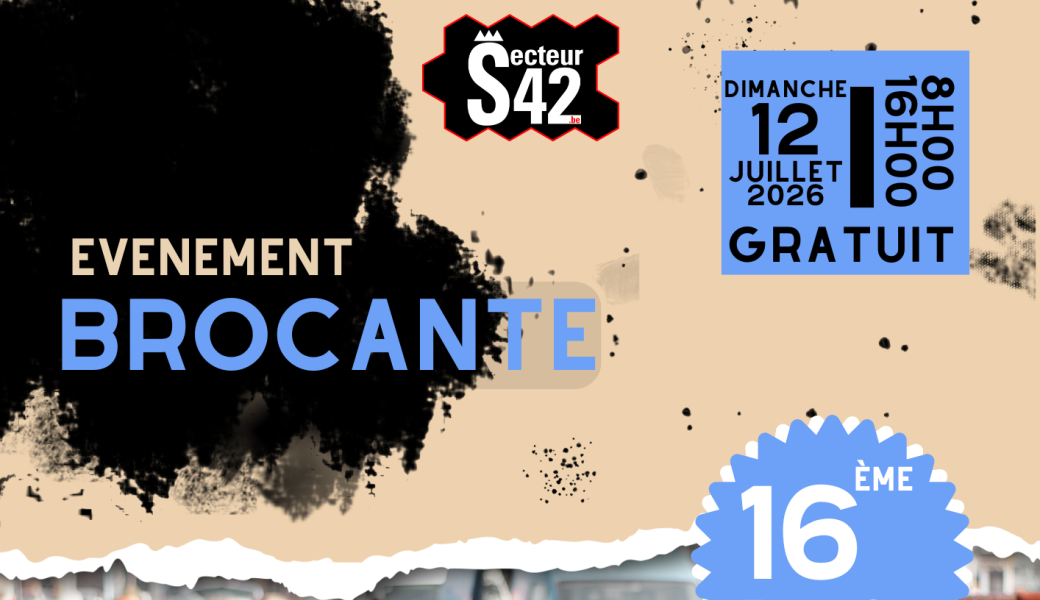 Brocante 2026 du Secteur 42