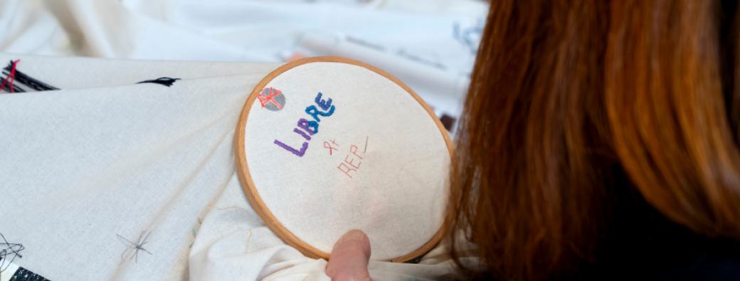 Broderie libre 