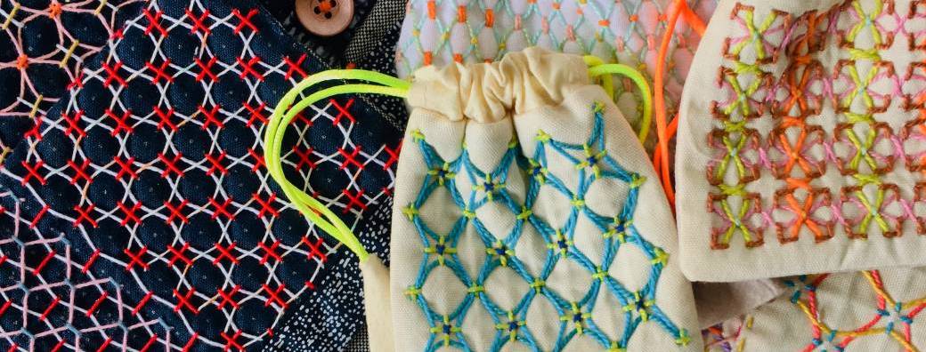 Broderie Sashiko - avec Needle Box