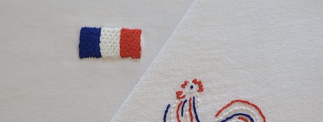 Broderie Spécial Coupe du monde 