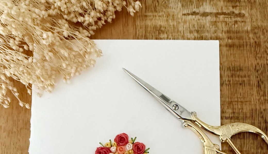 Broderie sur papier