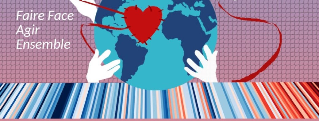 Broderie Urbaine Géante - Tissons le futur - Show your stripe 