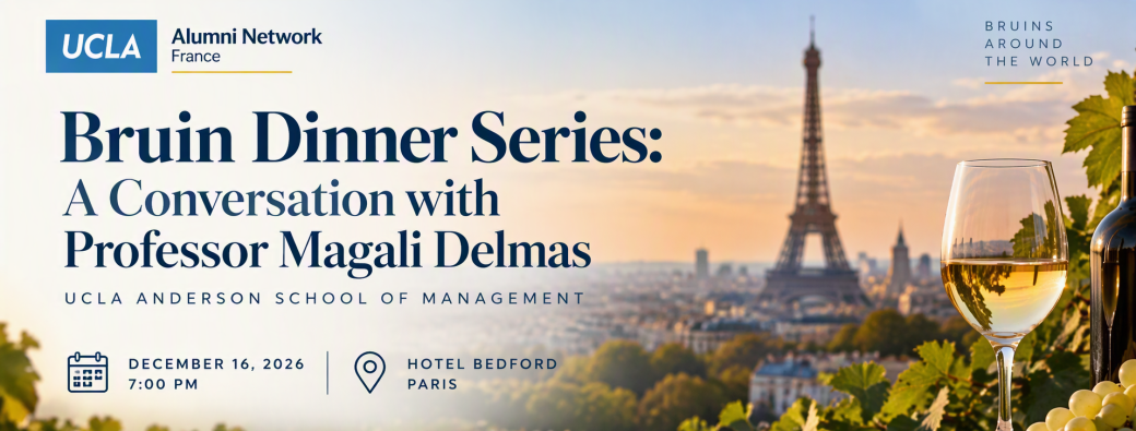 Bruin Dinner Series: A Conversation with Professor Magali Delmas