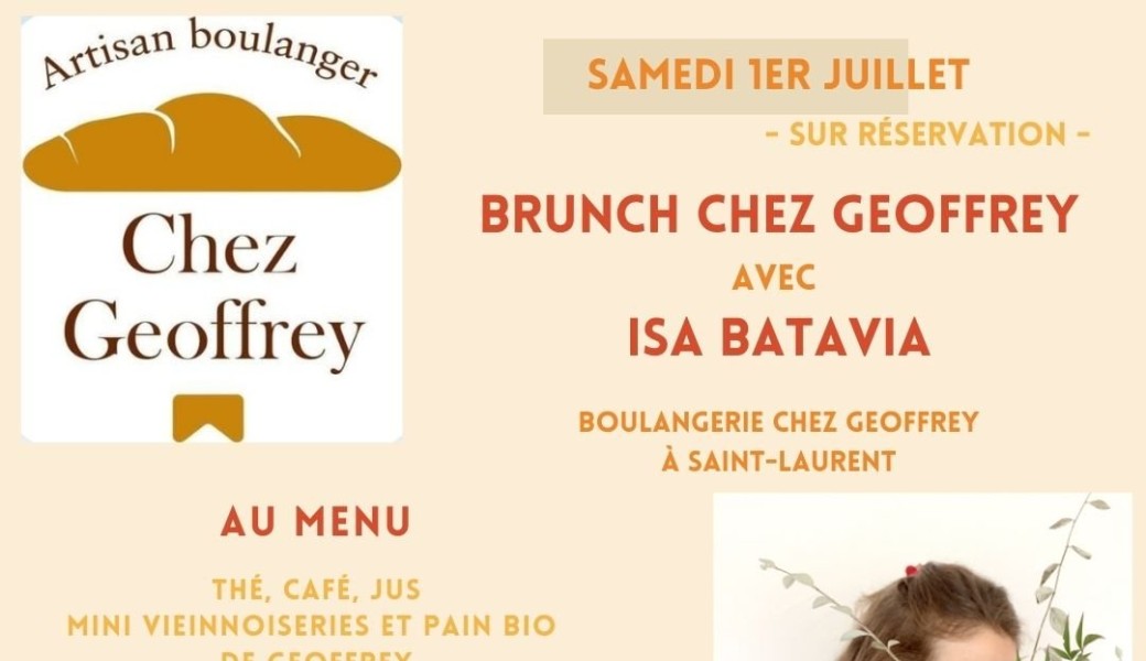 Brunch Chez Geoffrey avec Isa Batavia