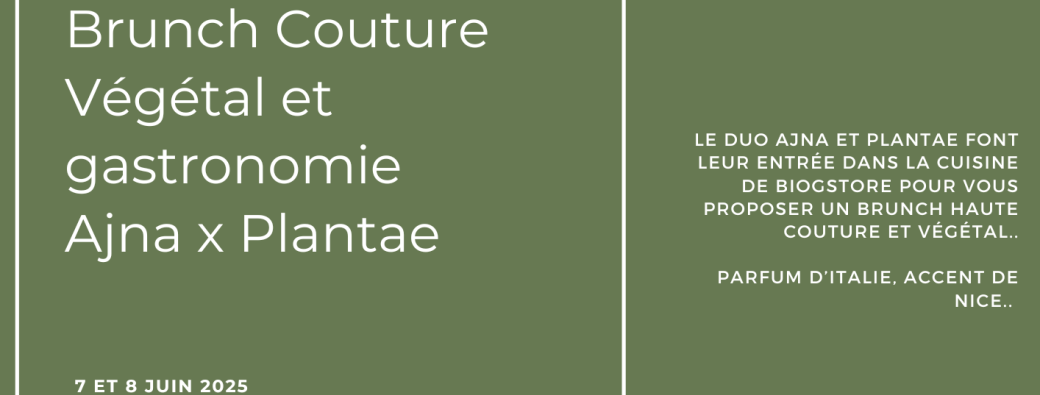 BRUNCH COUTURE Végétal 