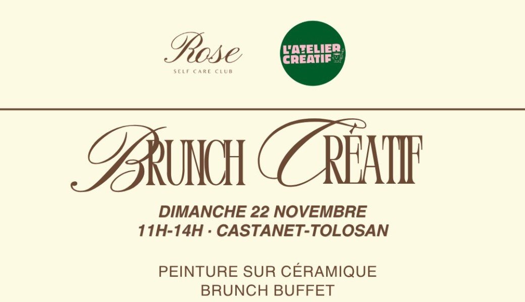 Brunch Créatif - Peinture sur céramique, brunch & DJ set