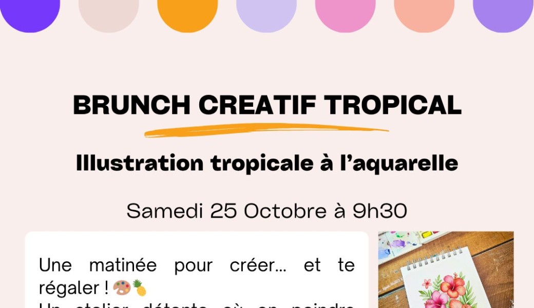 Brunch-Créatif Tropical