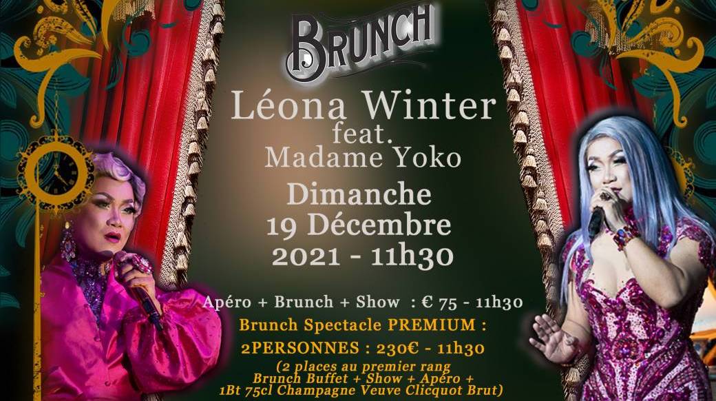 BRUNCH Léona Winter From The Voice and Queen of the Univers 