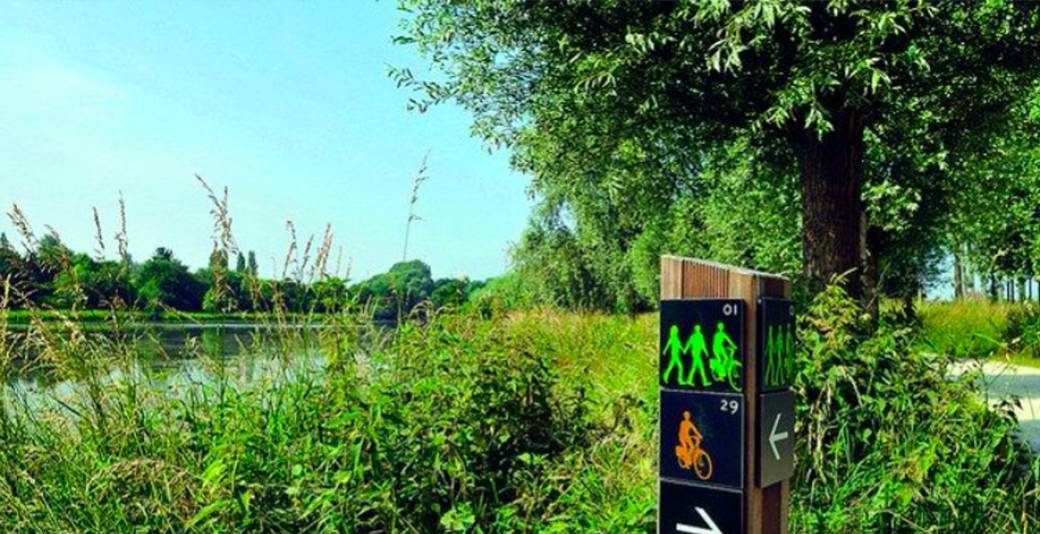 Cycle de promenades commentées Bruxelles "Maillage VERT & BLEU"