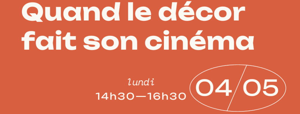 Bulle QUAND LE DECOR FAIT SON CINÉMA