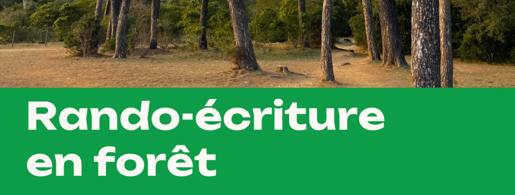 BULLE - Rando-écriture en forêt - FONTAINEBLEAU