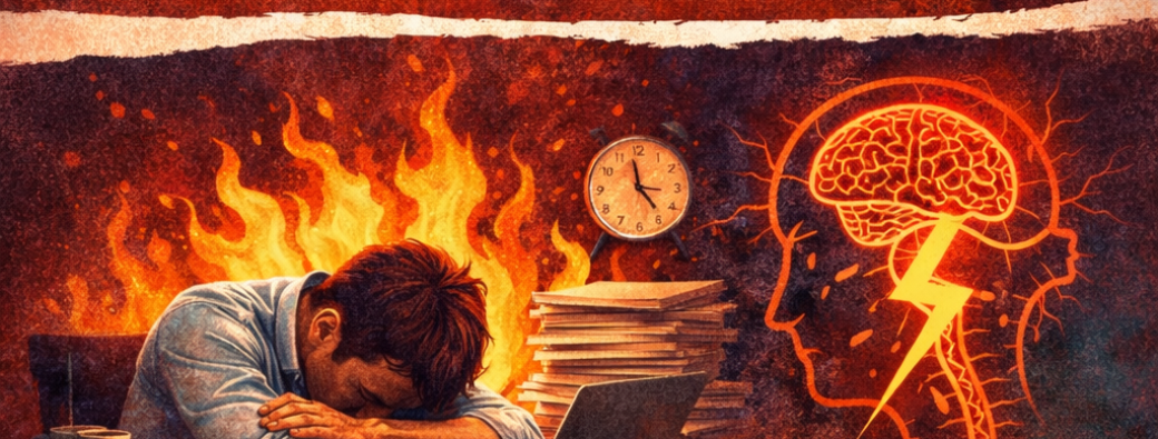 Burn-out : quand le système nerveux s’effondre