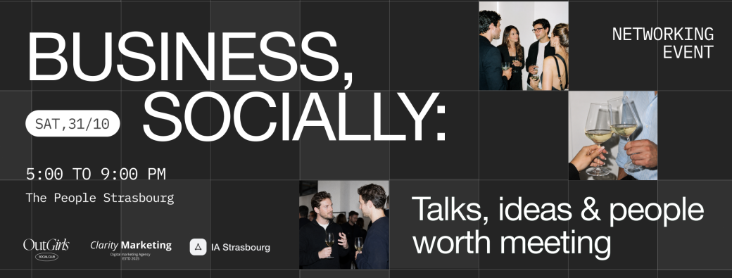 BUSINESS, SOCIALLY: Talks, ideas & people worth meeting