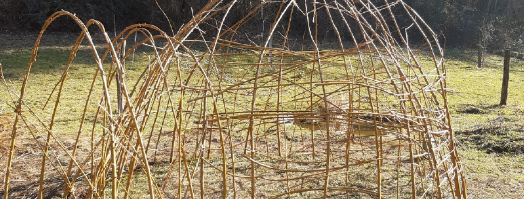 Cabane et bricolages avec des plantes (6-13ans)