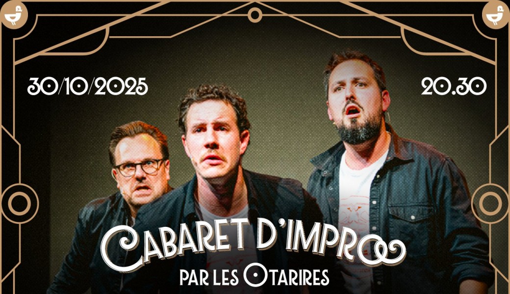 Cabaret impro des Otarires - Brasserie Sauvage