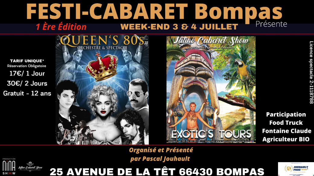 Festi-Cabaret LATINO CABARET SHOW 