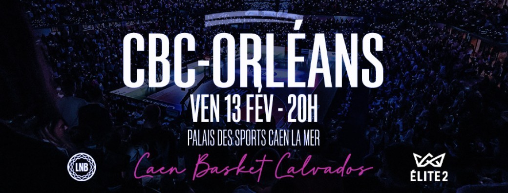 CAEN BASKET CALVADOS - ORLEANS