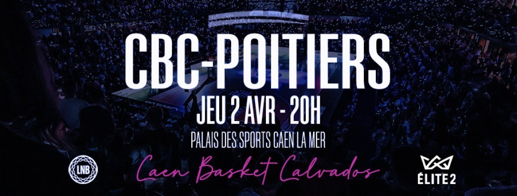 CAEN BASKET CALVADOS - POITIERS