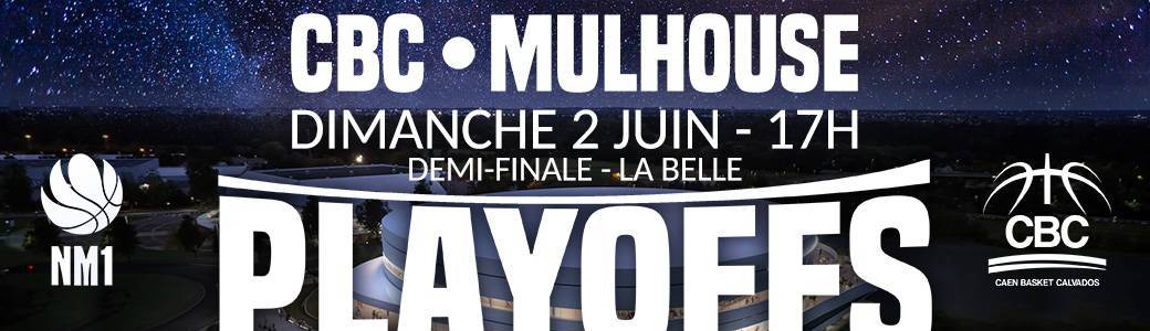 CAEN BC - MULHOUSE BELLE