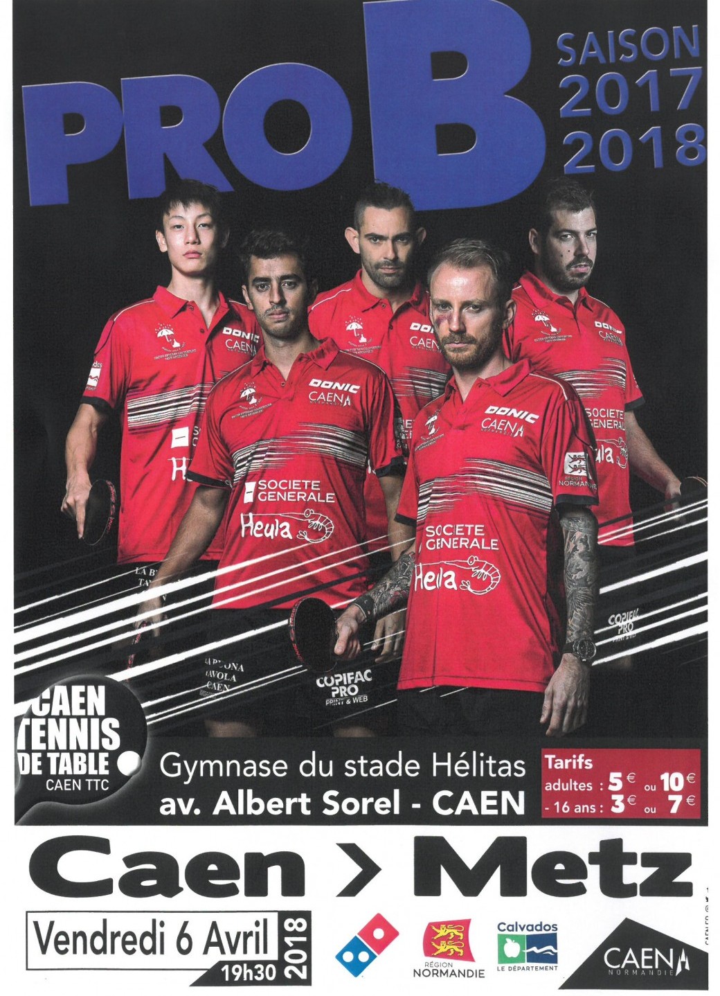 Caen TTC / Metz