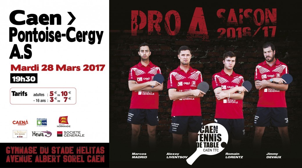 Caen TTC / Pontoise-Cergy AS 