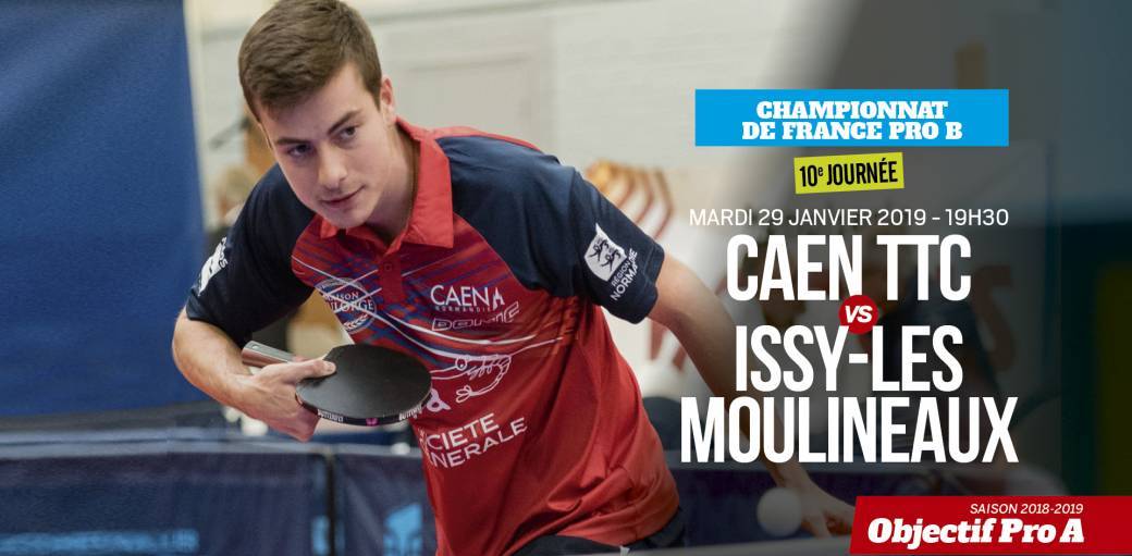 Caen TTC / Issy les Moulineaux