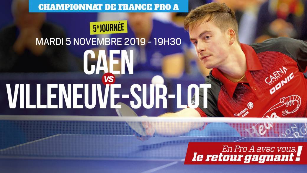 Caen TTC / Villeneuve sur Lot