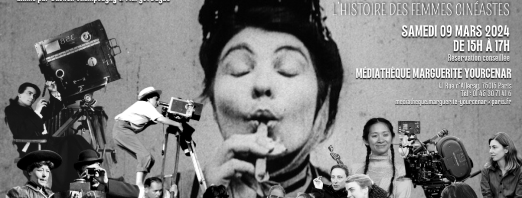 Café ciné : Les héritières d'Alice Guy : l'histoire des femmes cinéastes 