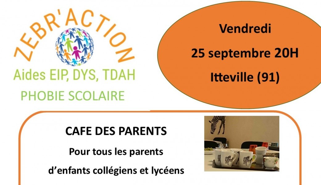 Café des parents d'enfants atypiques au collège et lycée