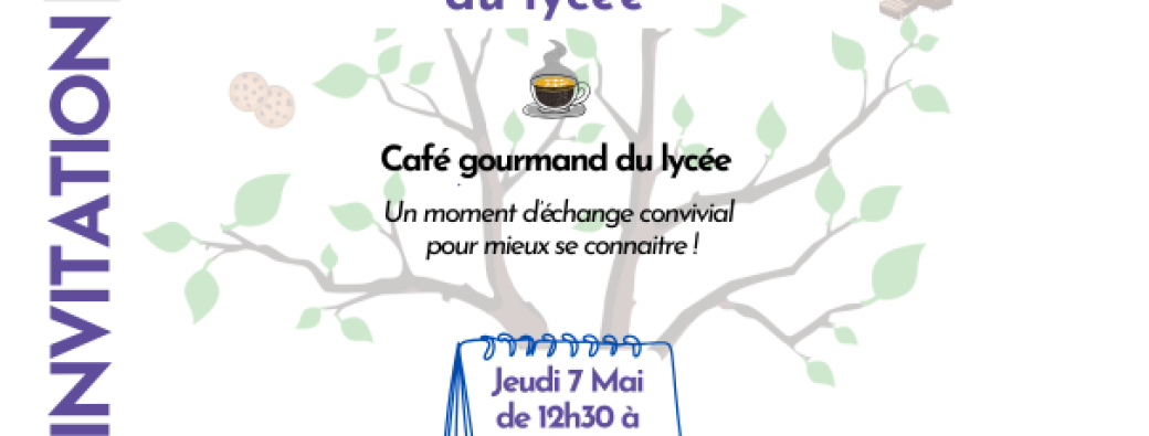 Café des pôles - Lycées - Jeudi 7 mai 