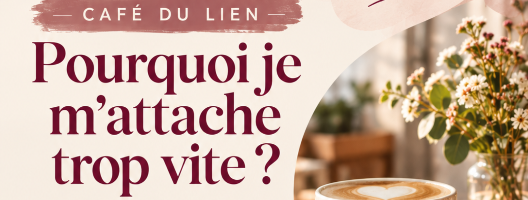 Café du lien : Pourquoi je m'attache trop vite?