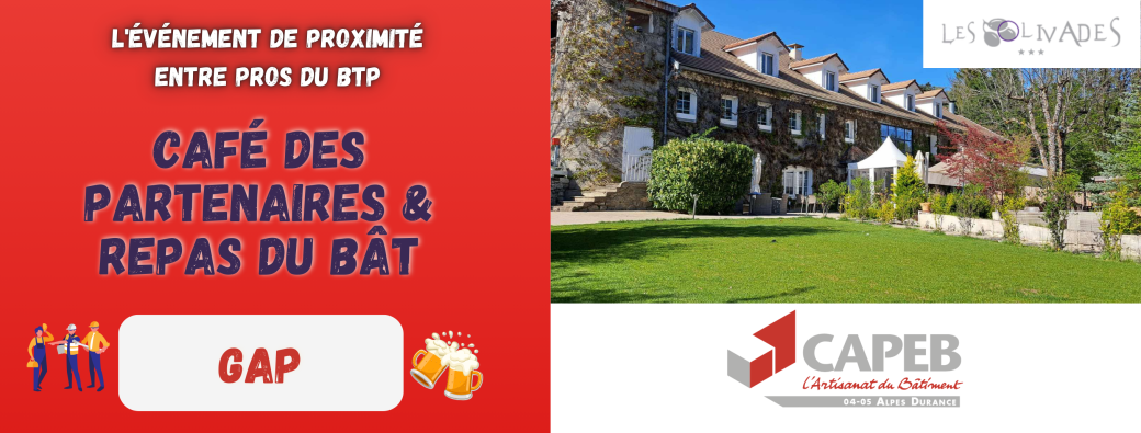 Café des partenaires & Repas du Bât