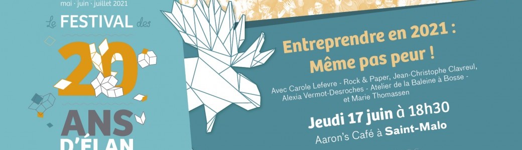 Café RENCONTRE - Entreprendre en 2021, même pas peur !