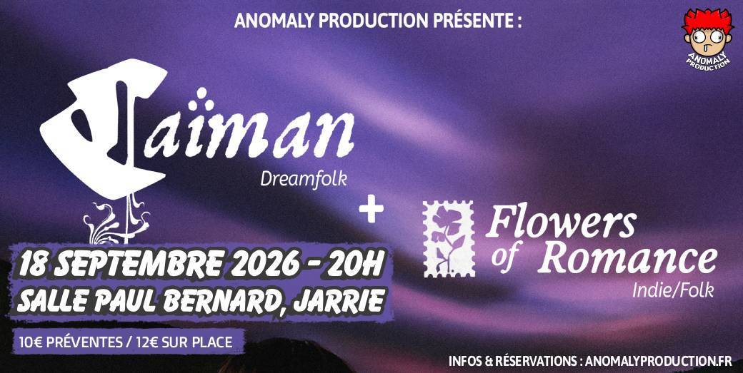 Caïman + Flowers of Romance