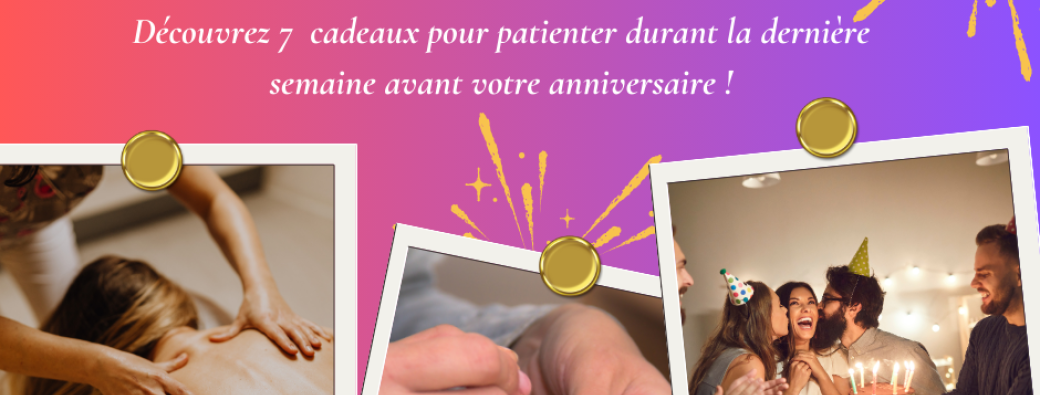 Calendrier de l'avent Anniversaire