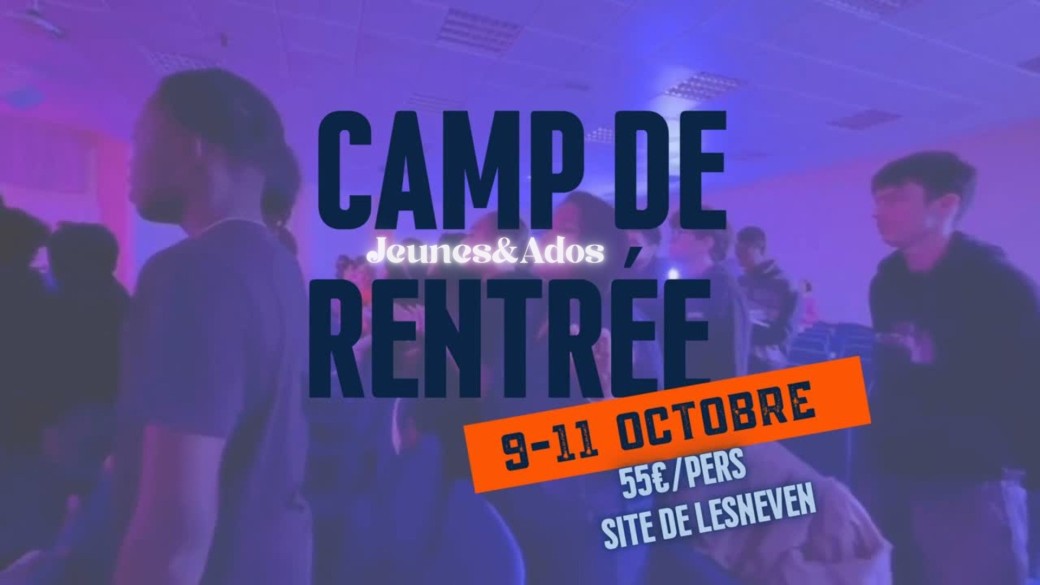 Camp Ados Jeunes au 11 octobre 2026 