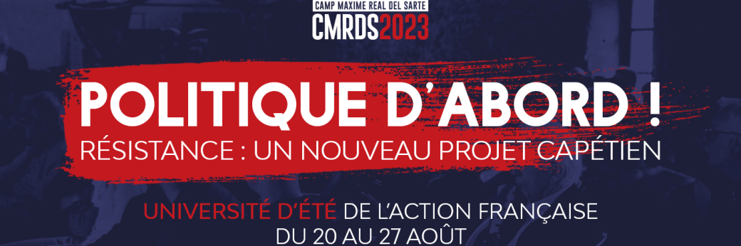 Camp Maxime Real del Sarte  et Université d'été 2023