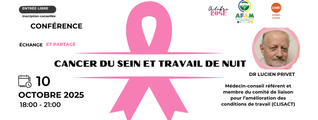 Cancer du sein & travail de nuit