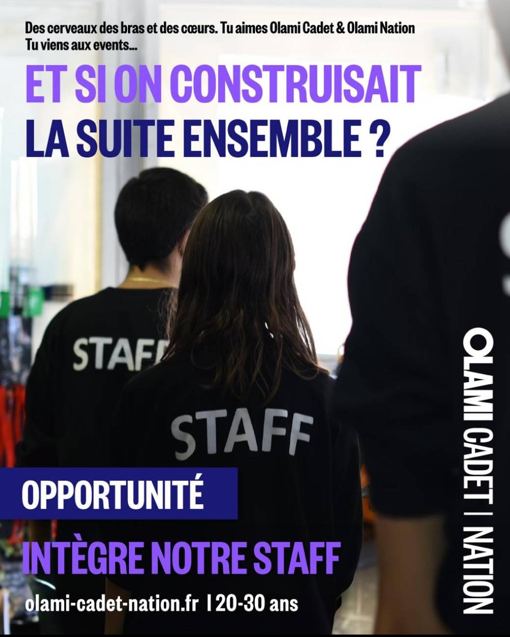 Candidature Staff Olami Cadet - Nation