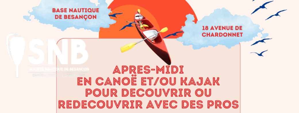 canoë kajak SNB besançon