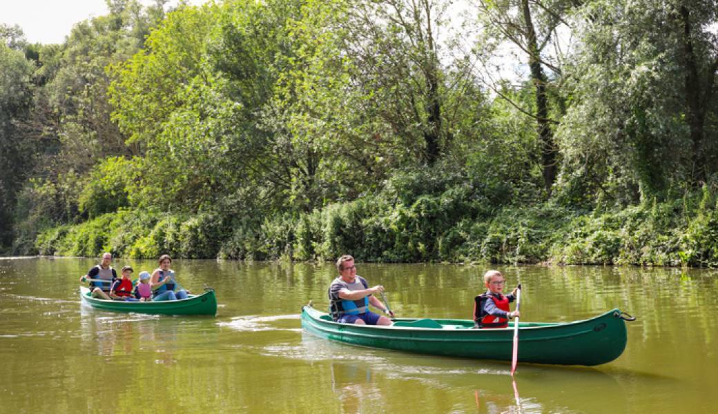 Canoë, kayak et paddle sur la Scarpe