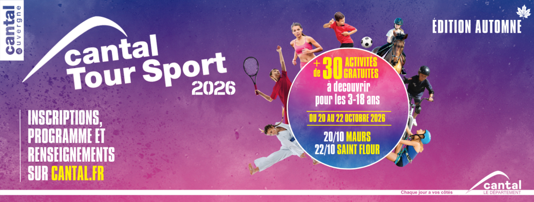 CANTAL TOUR SPORT SAINT FLOUR 2026