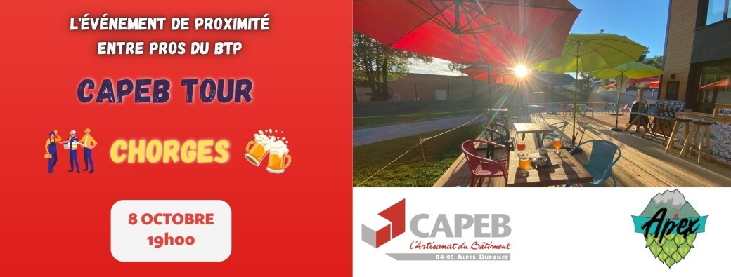 CAPEB Tour à Chorges : La soirée des pros du BTP