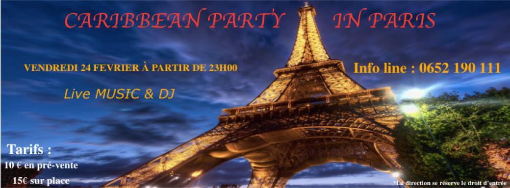 Caribbean Party In Paris 